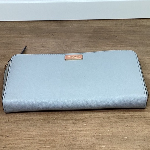 Kate Spade Light Blue Long Wallet - Picture 5 of 8